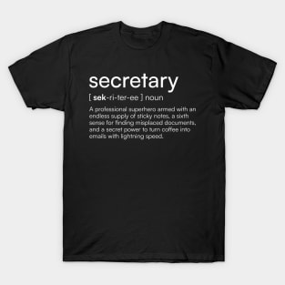 Secretary Definition T-Shirt